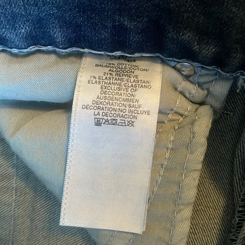 True Religion Rocco Relaxed Skinny Jean, men’s size 31 medium blue denim